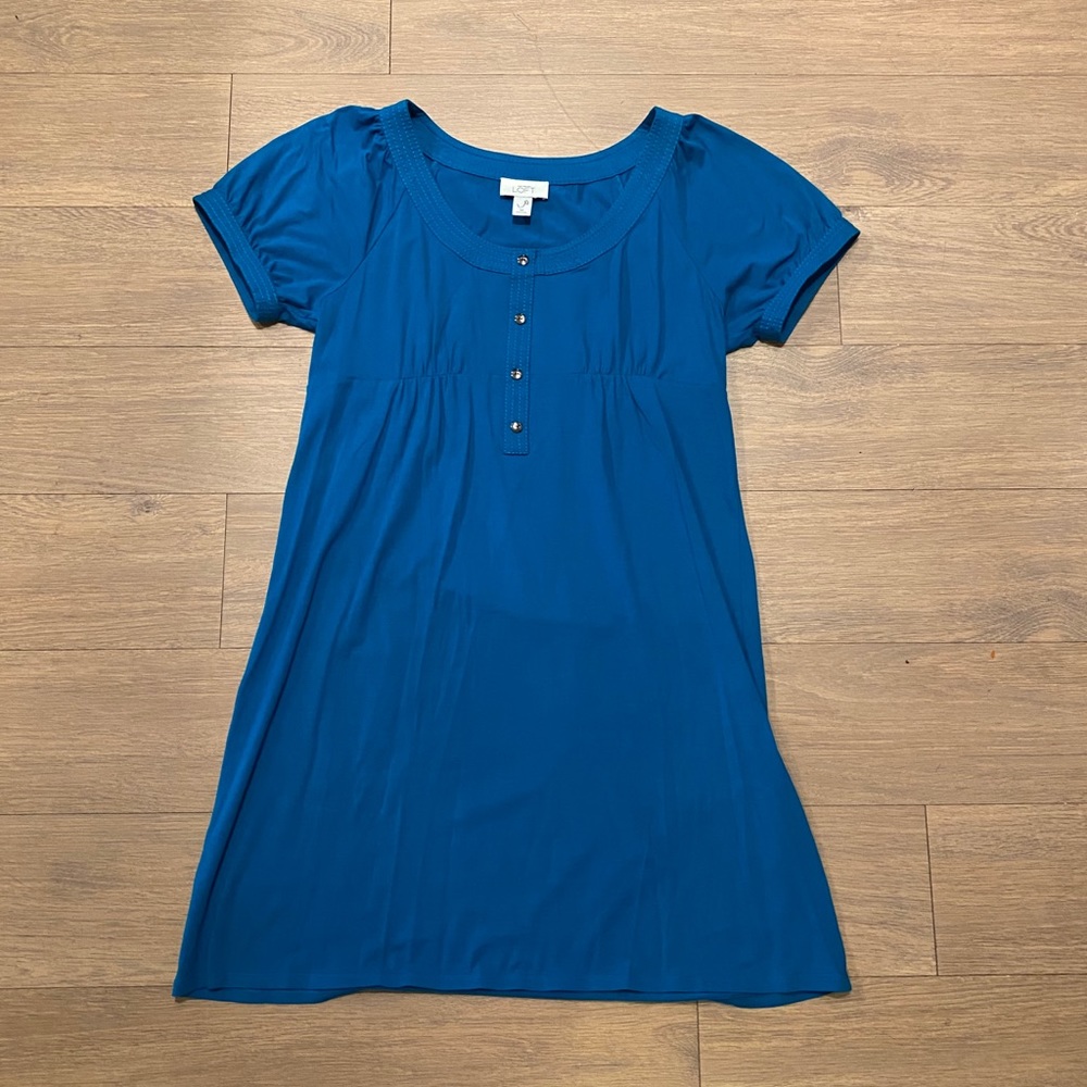 Sassy Blue Loft Dress!🎉🛍